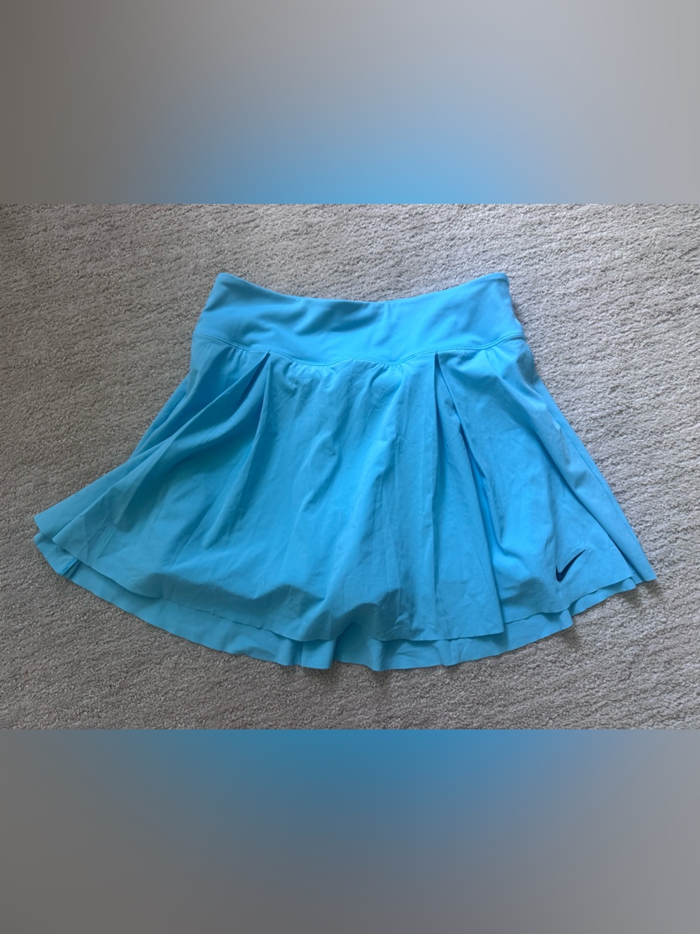 Nike Teal Blue Dri-FIT Athletic Skirt